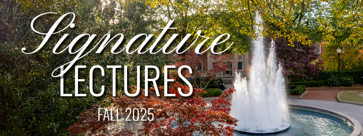 Image of fountain at University of Georgia. (UGA)