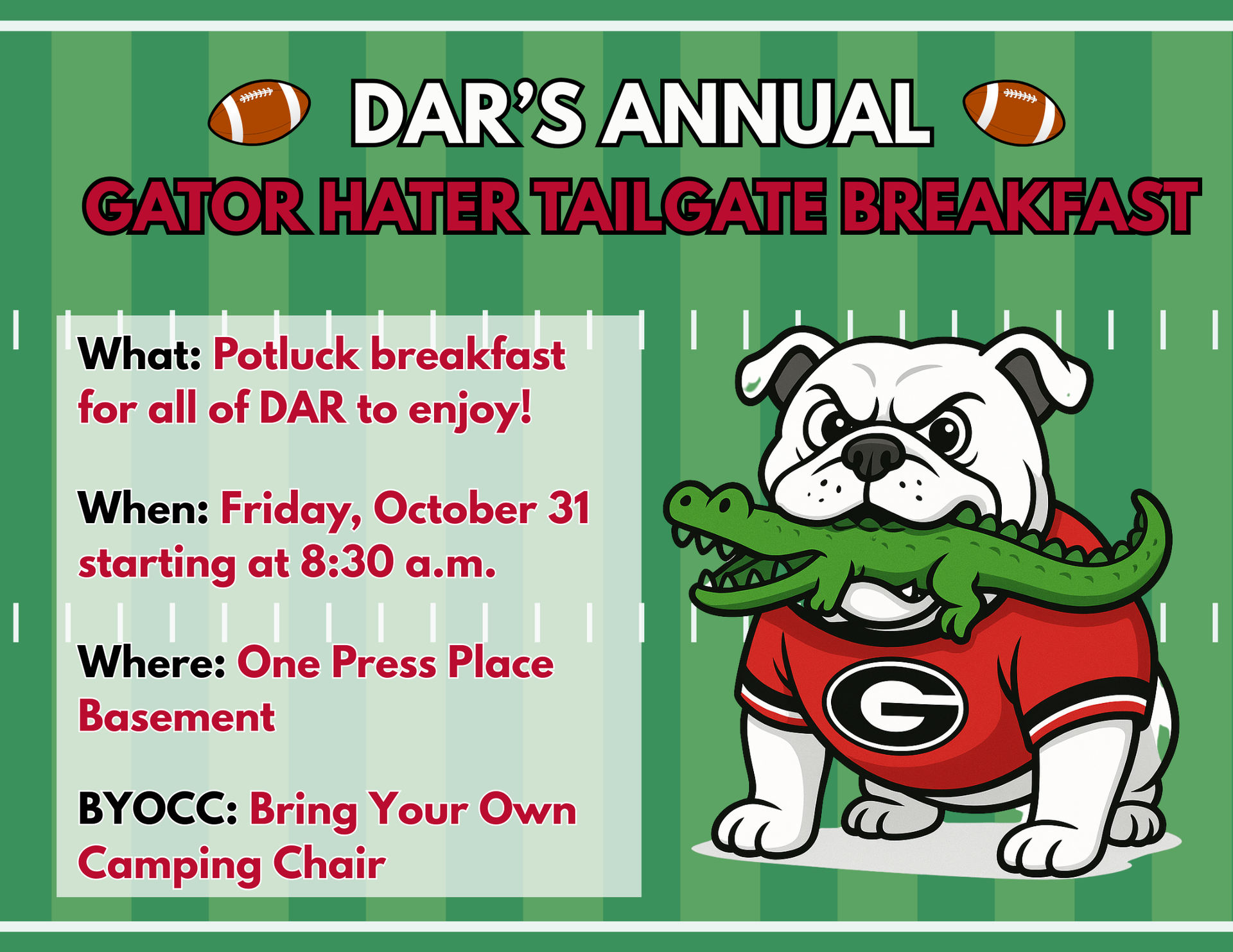 Gator Hator Breakfast