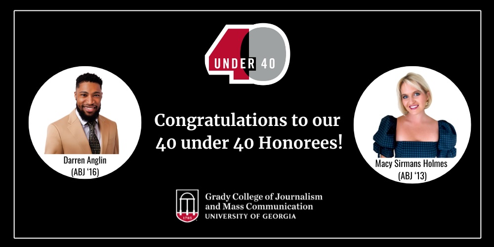 Congratulations to our 40 under 40 honorees