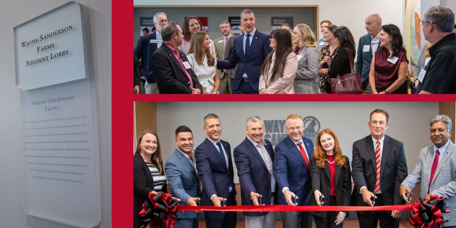 Wayne-Sanderson Farms Ribbon Cutting