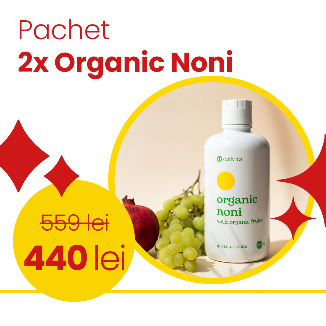 Pachet 2 x Organic Noni