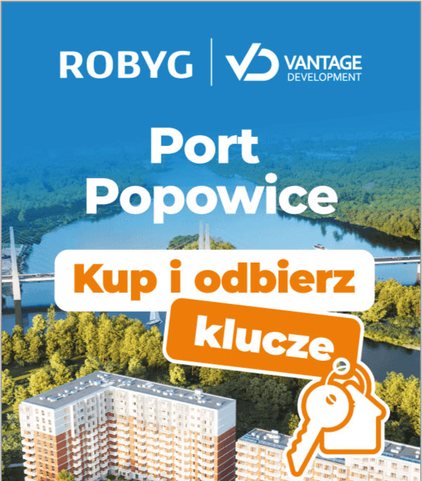 Port Popowice - Gotowe mieszkania 1- i 2-pokojowe