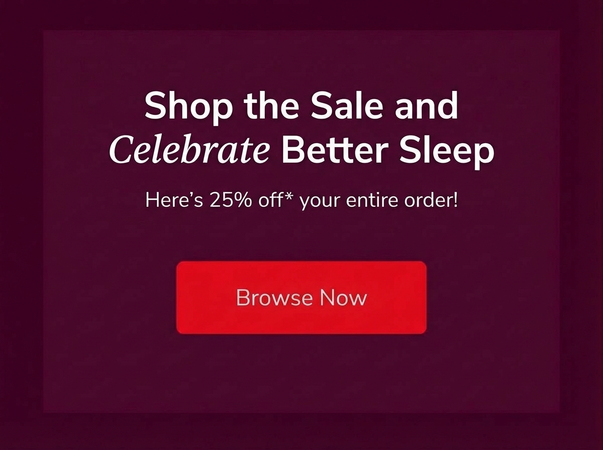 25% off mattresses