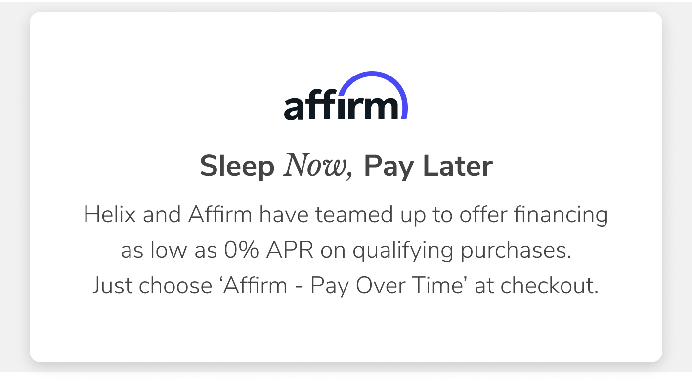 Sleep Now, Pay Later