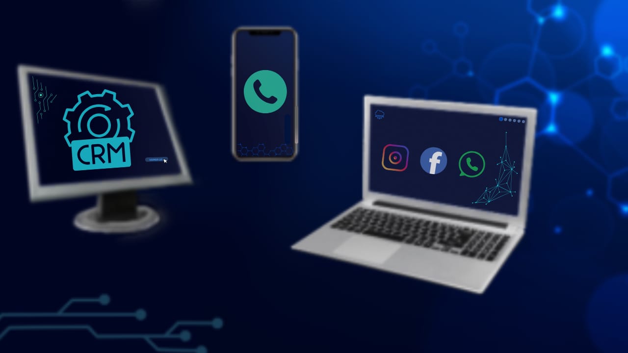 Floating Devices Mockup 