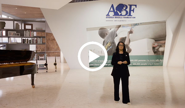 ANDREA BOCELLI FOUNDATION AT THE FESTIVAL OF ECONOMICS