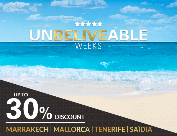 unBELIVEable WEEKS de Be Live Hotels