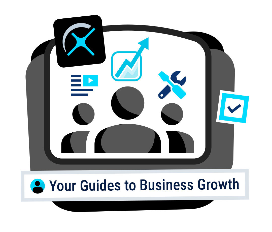 New Leads Graphic showing a symbol with 3 people New Leads Graphic showing a symbol with 3 people