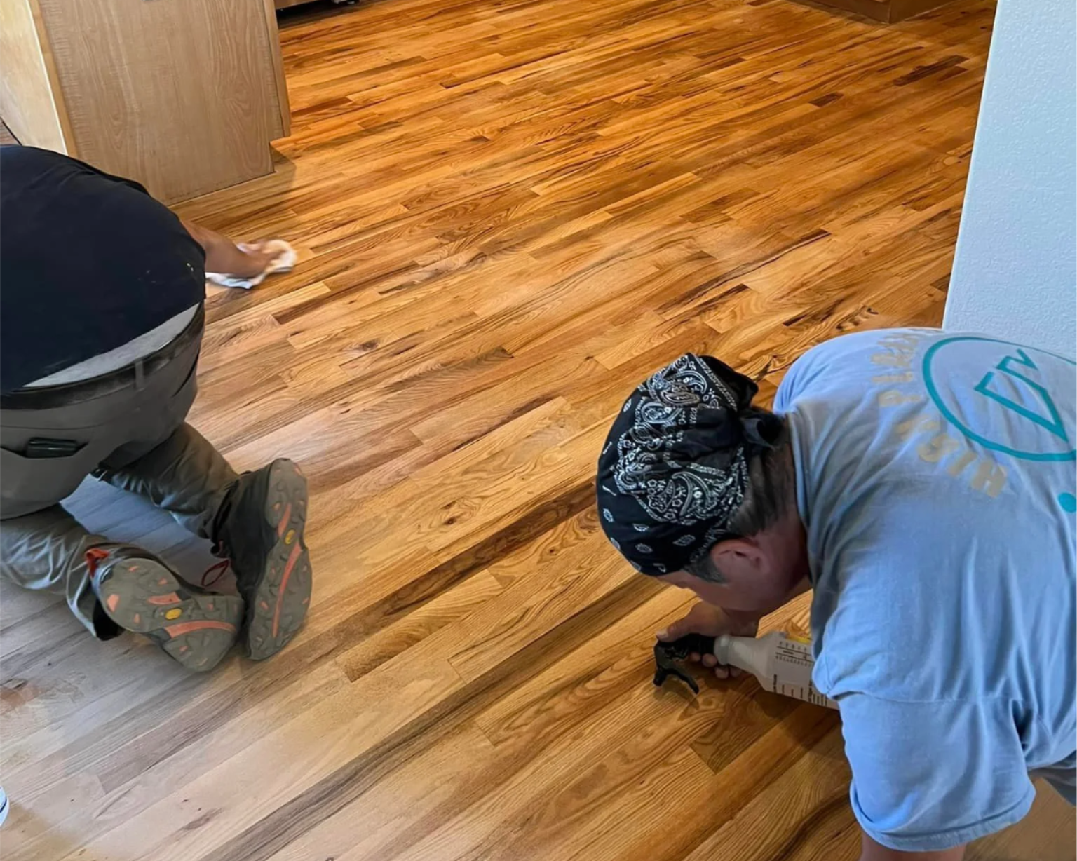 Hardwood flooring installation in Southern Colorado