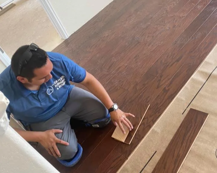 Luxury Vinyl flooring installation in Pueblo, CO