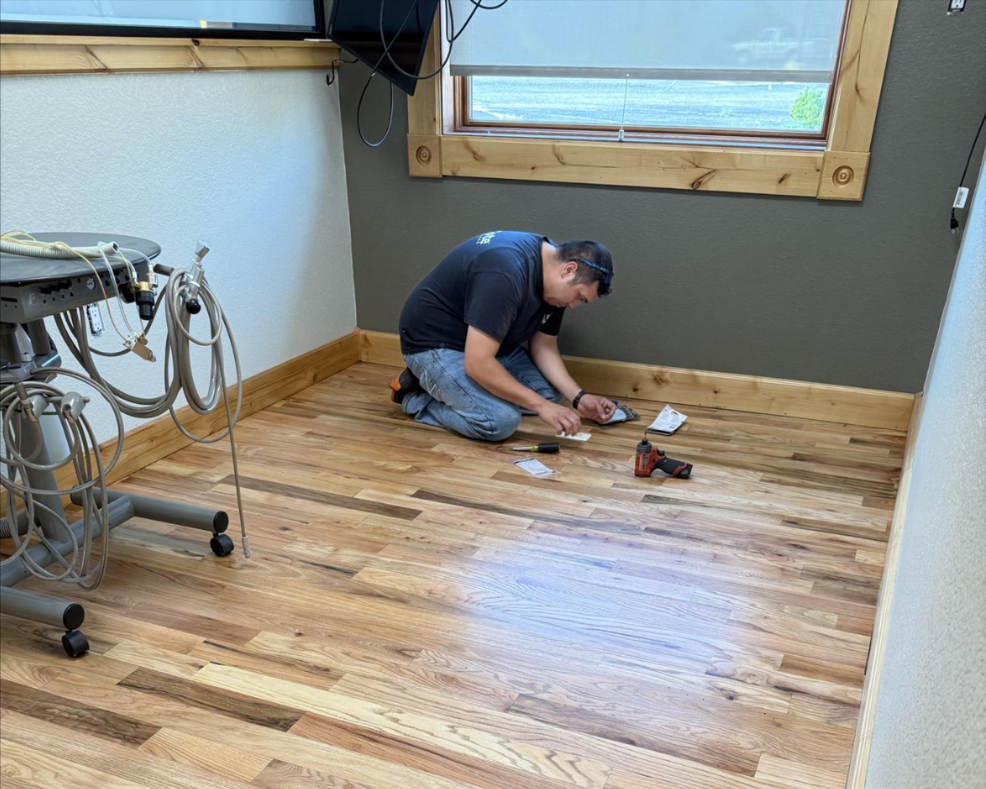 Laminate flooring installation in Pueblo, CO