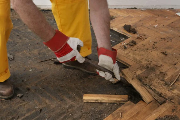 Floor removal in Pueblo, CO