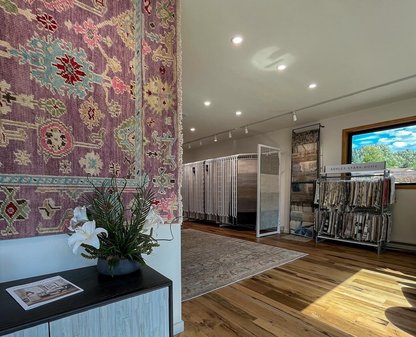 See the Stark area rug selection at Aspen Rug Company showroom