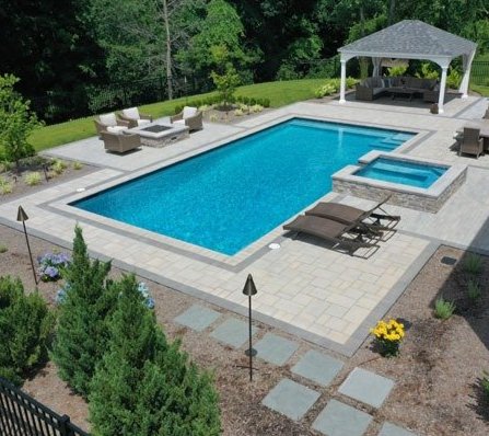 Beautiful pool and patio designs in Old Saybrook, CT