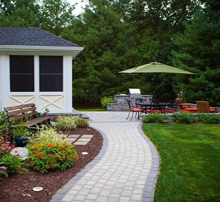 Garden design inspiration in Haddam, CT