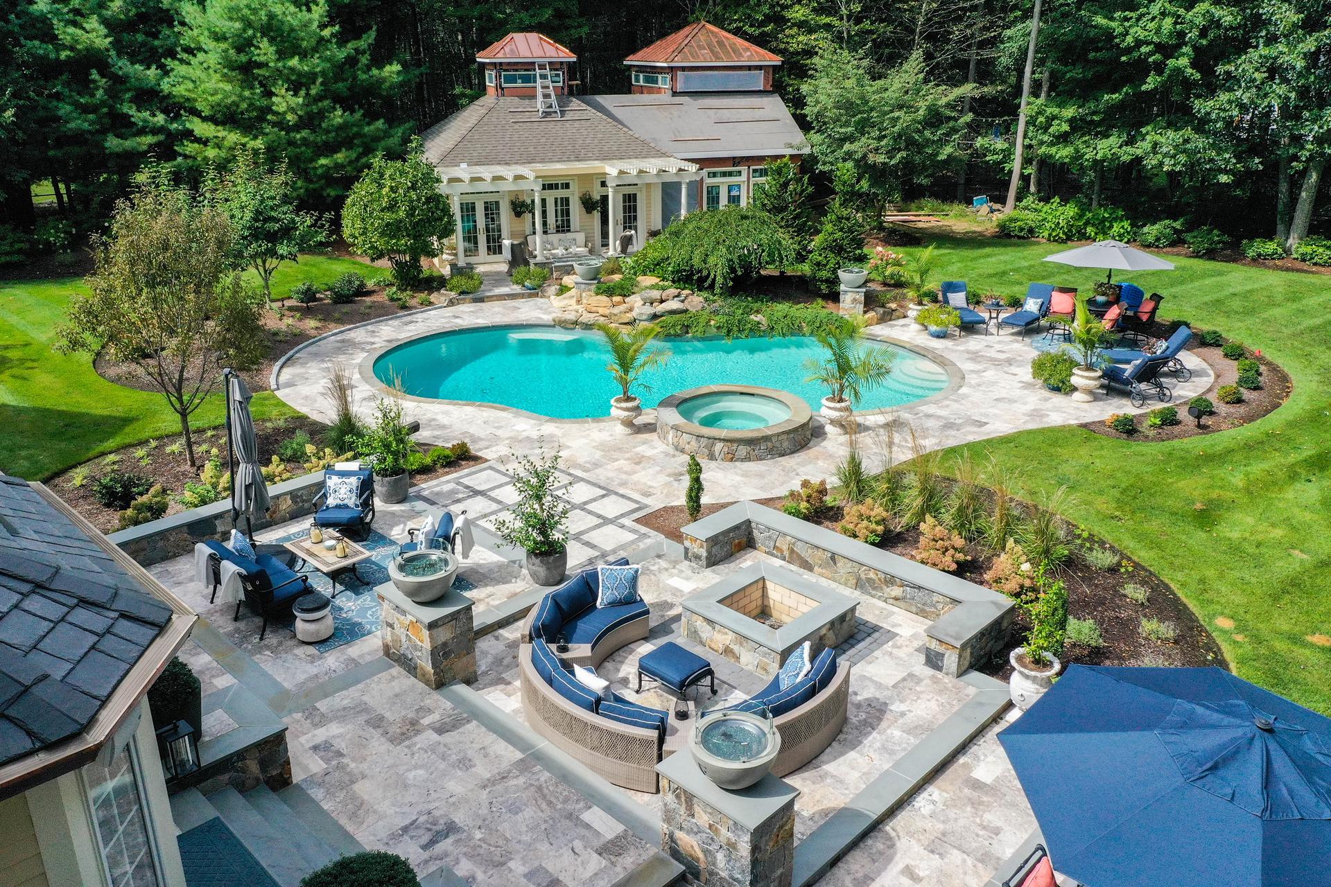 Garden design inspiration in Durham, CT