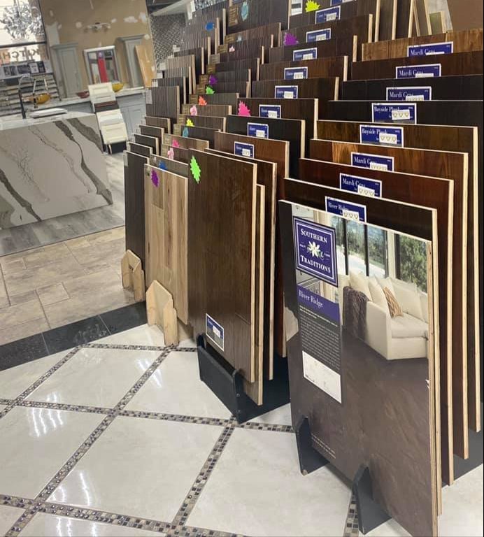 Modern kitchen featuring professionally installed hardwood flooring in Houston, TX — Tile Zone specializes in timeless flooring solutions for homes and businesses across Southeast Texas