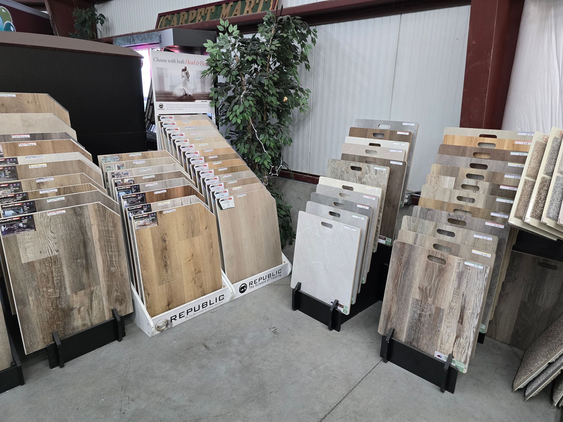 Carpet Mart of Idaho Falls Showroom