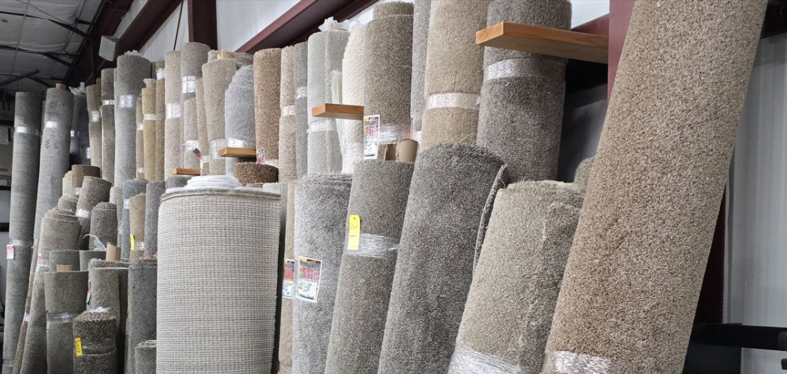 Carpet options from the Carpet Mart of Idaho Falls showroom