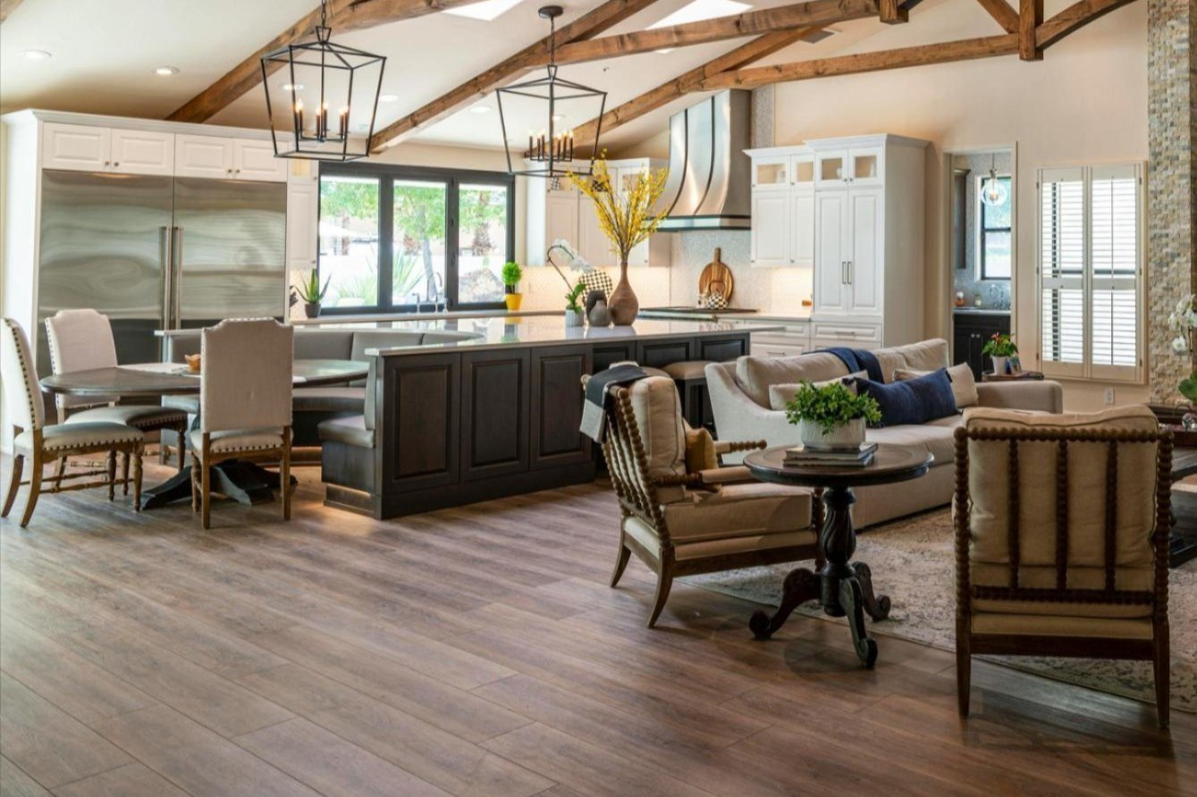 Luxury vinyl flooring that stays beautiful with simple daily care Luxury vinyl flooring that stays beautiful with simple daily care
