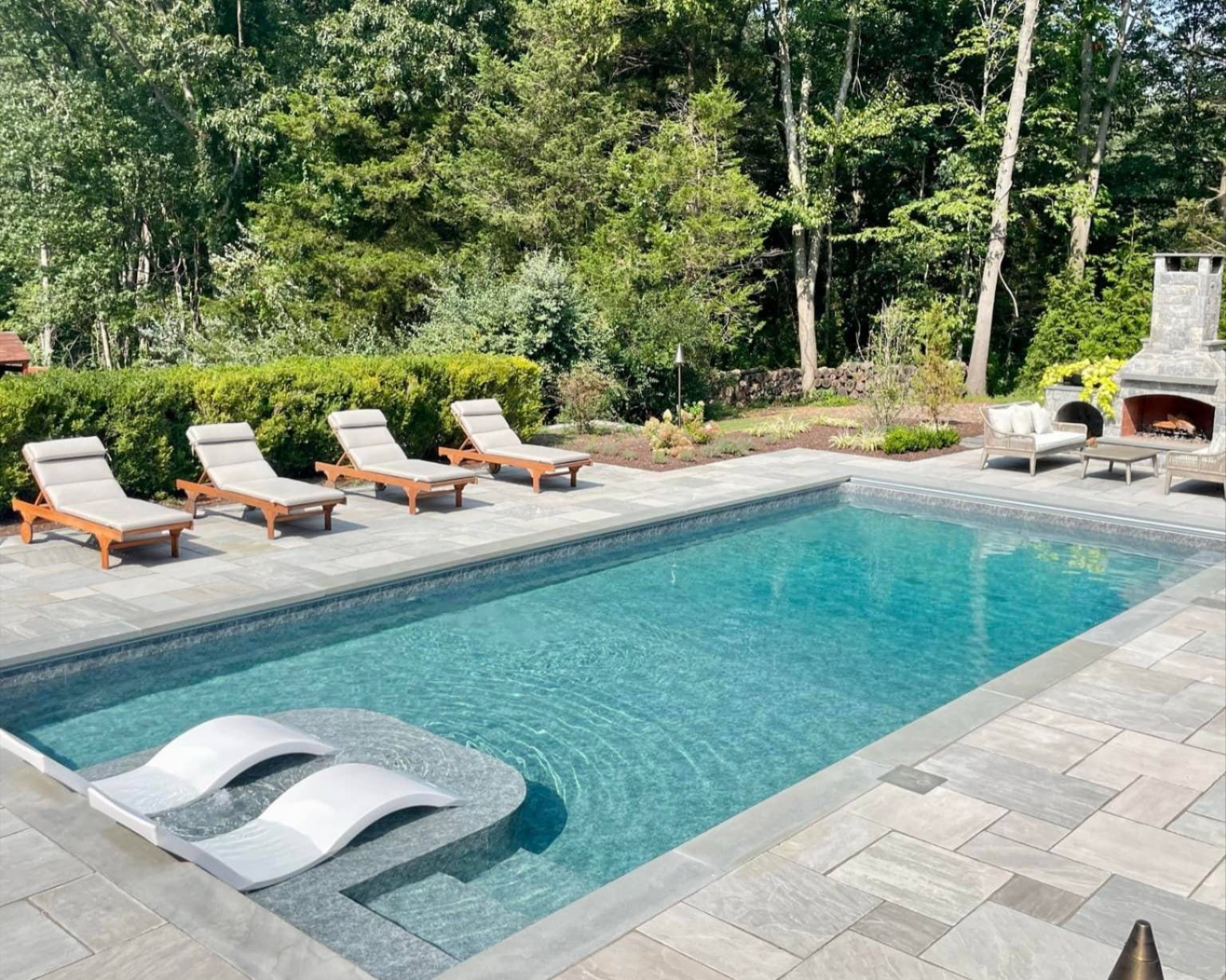 Recent custom pool projects by Poolscape Pools & Spas