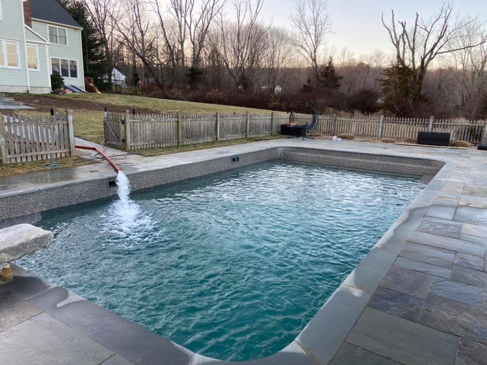 Swimming pool showing signs it needs professional service in Madison, CT