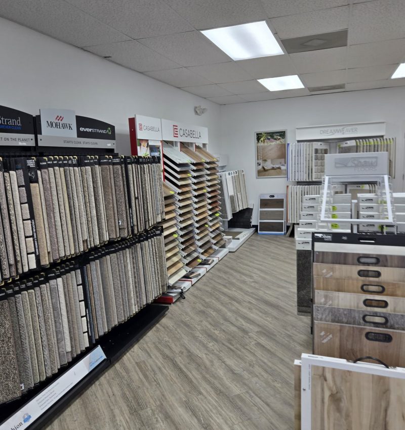 Wide selection of carpets at Mid America Flooring Solutions