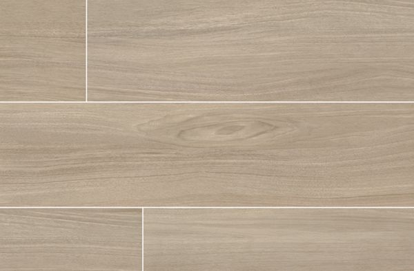 Wood-look tile flooring at Mid America Flooring Solutions
