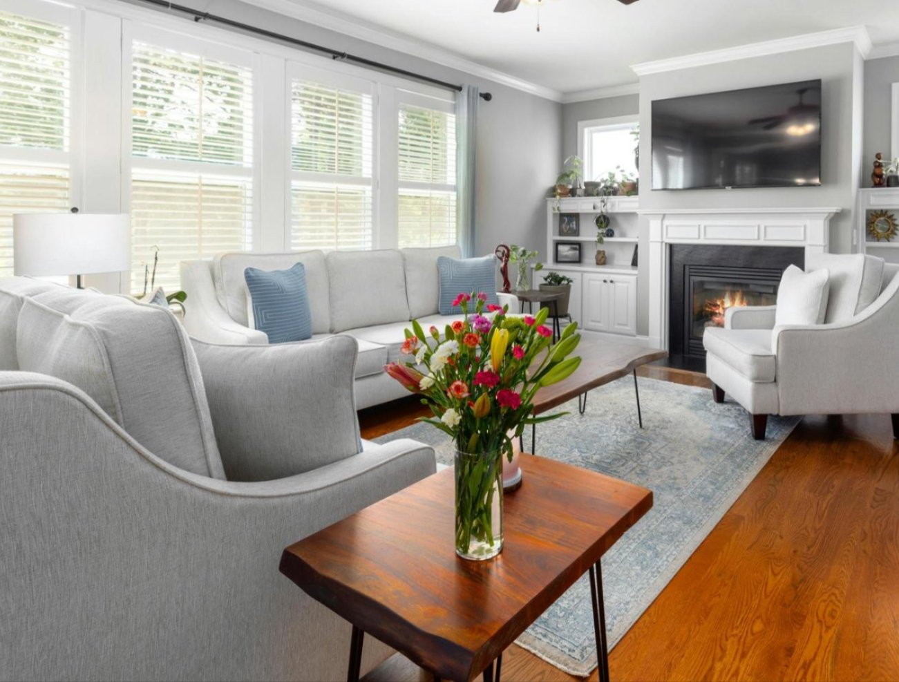 Professional carpet and floor cleaning results in a Oviedo home by Dan Dan the Carpet Man