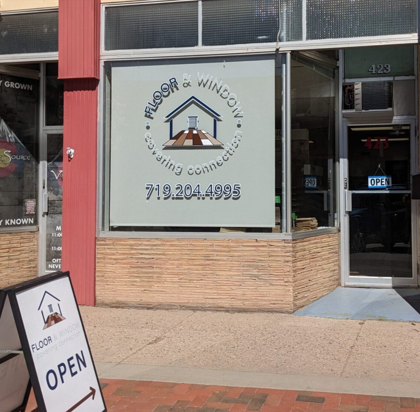 Showroom in downtown Cañon City - Floor & Window Covering Connection Showroom in downtown Cañon City - Floor & Window Covering Connection