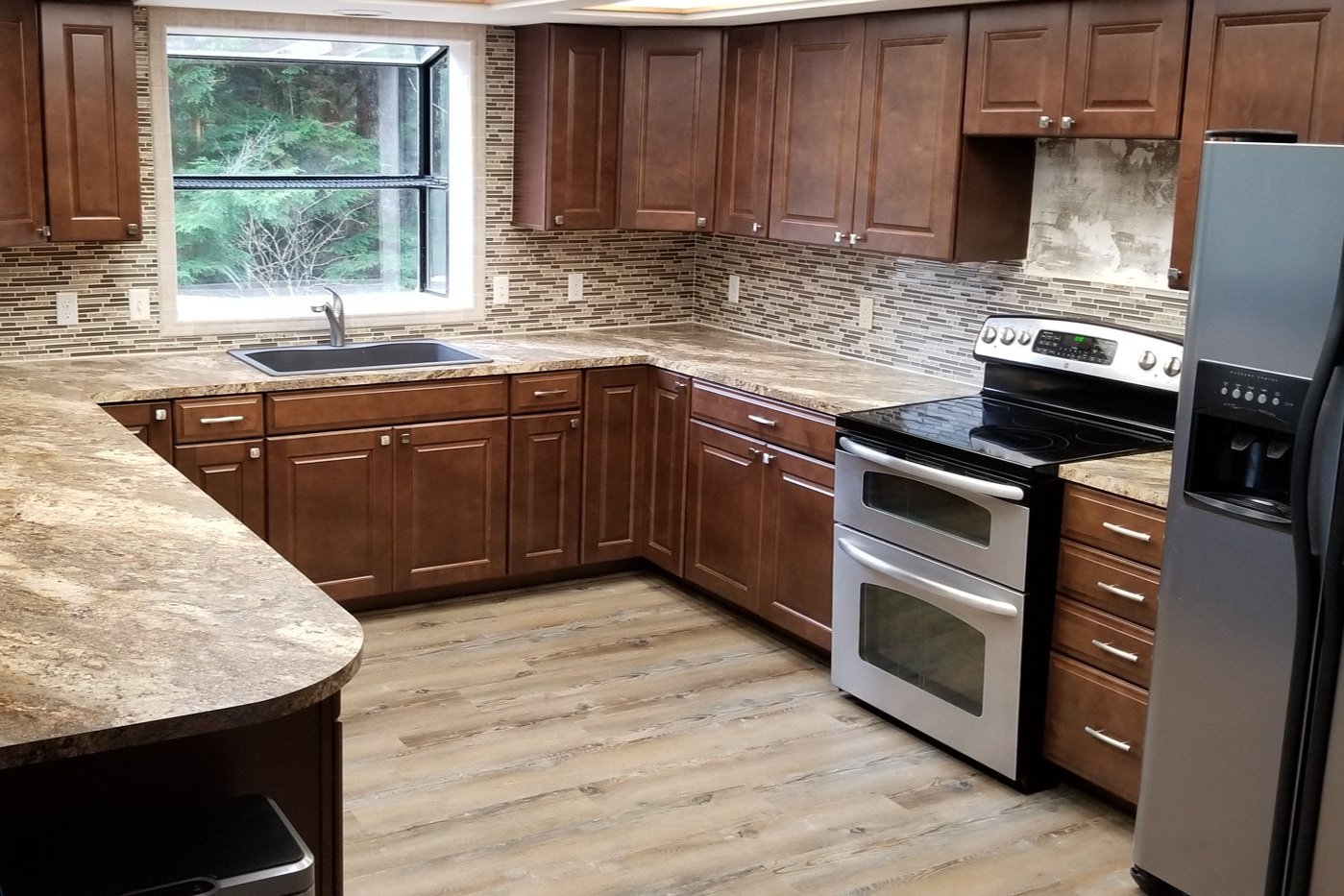 Restoration construction in Lewis County, WA