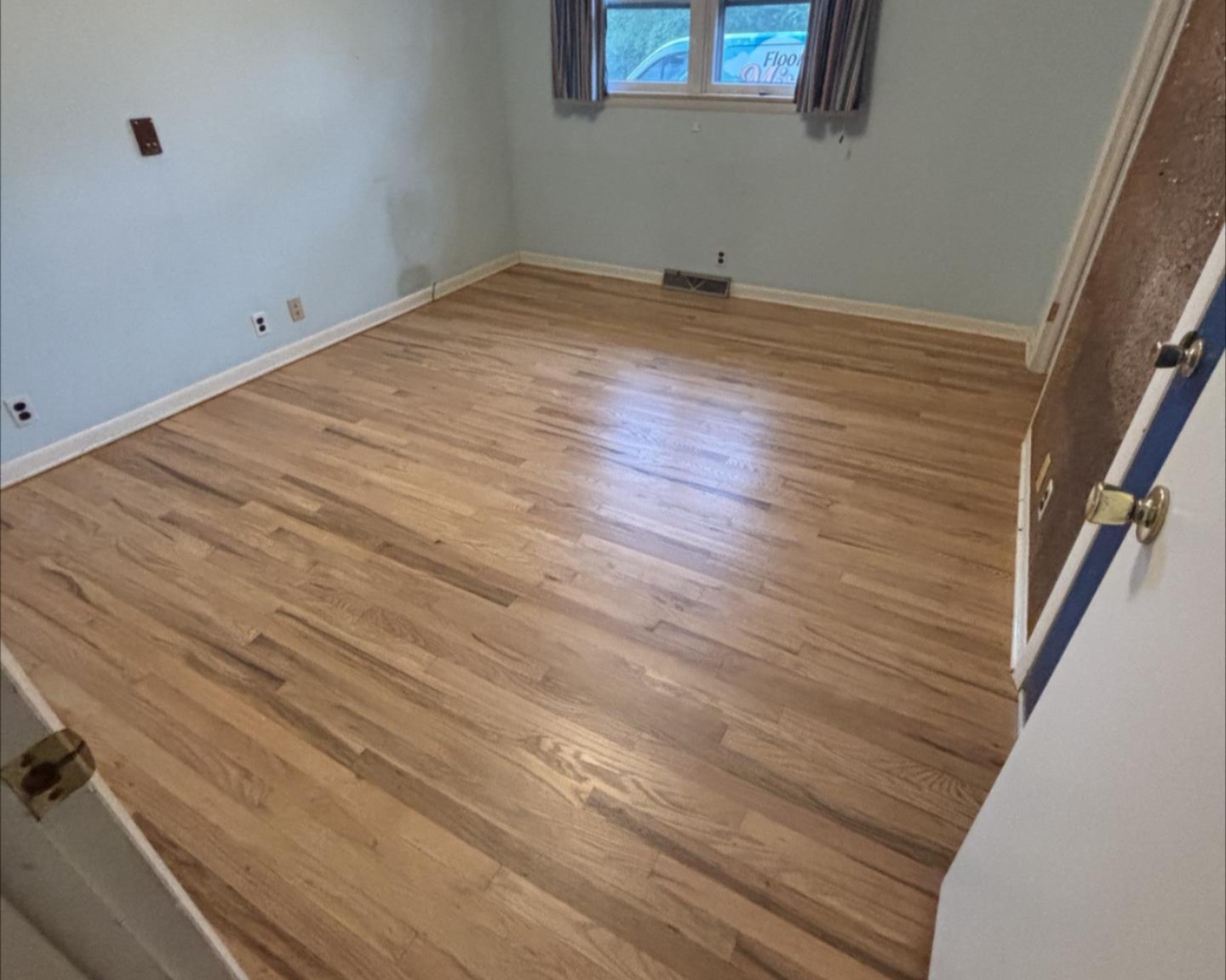 After flooring installation in Wilmington, DE