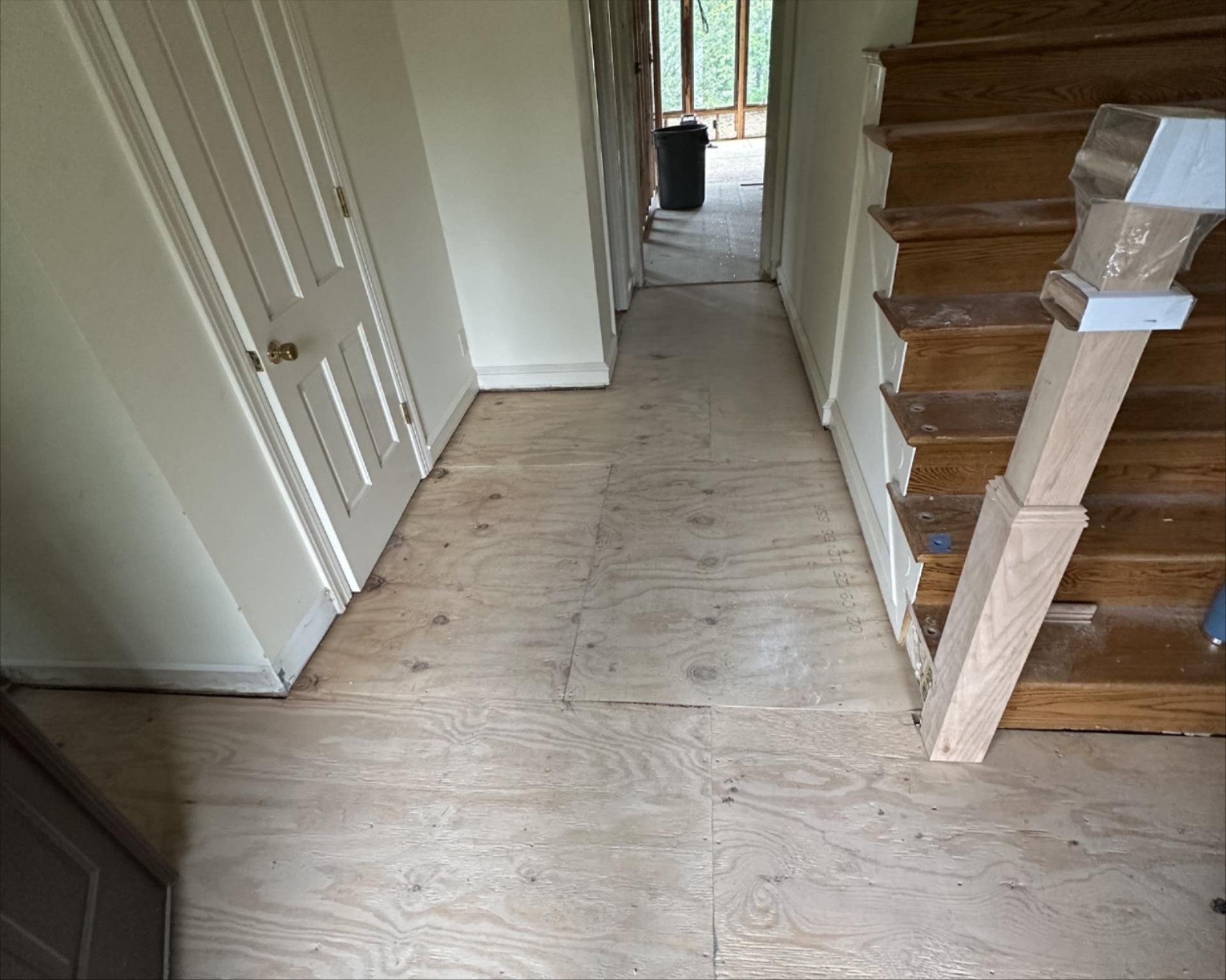Before flooring installation in Wilmington, DE