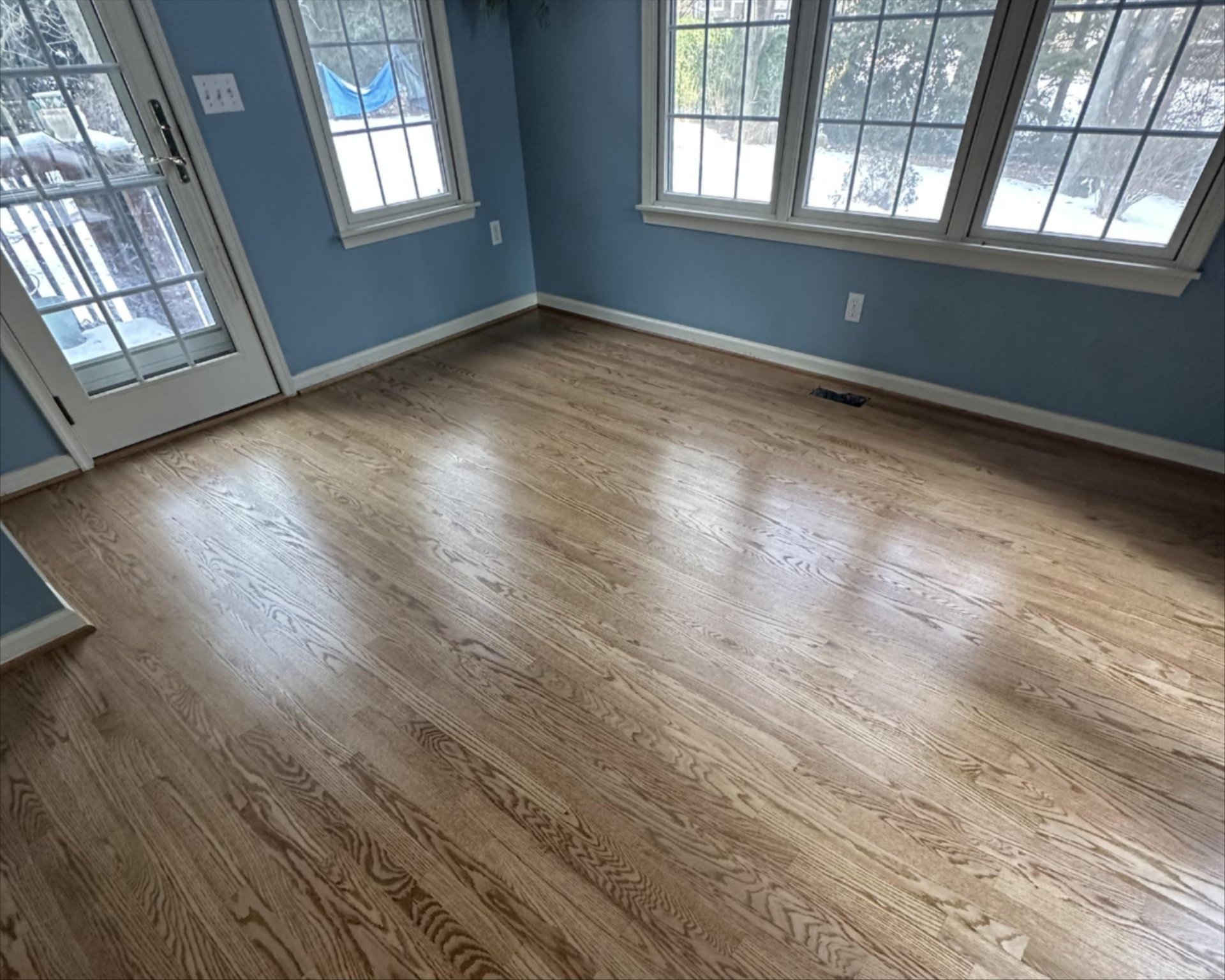 After flooring installation in Ladenburg, PA