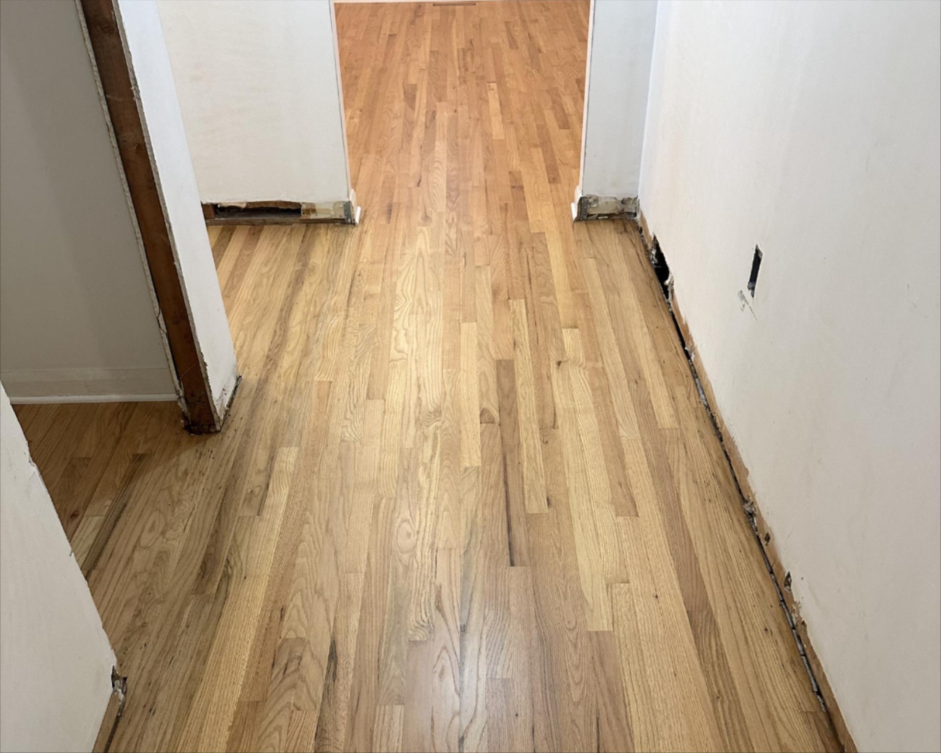 After flooring installation in Wilmington, DE