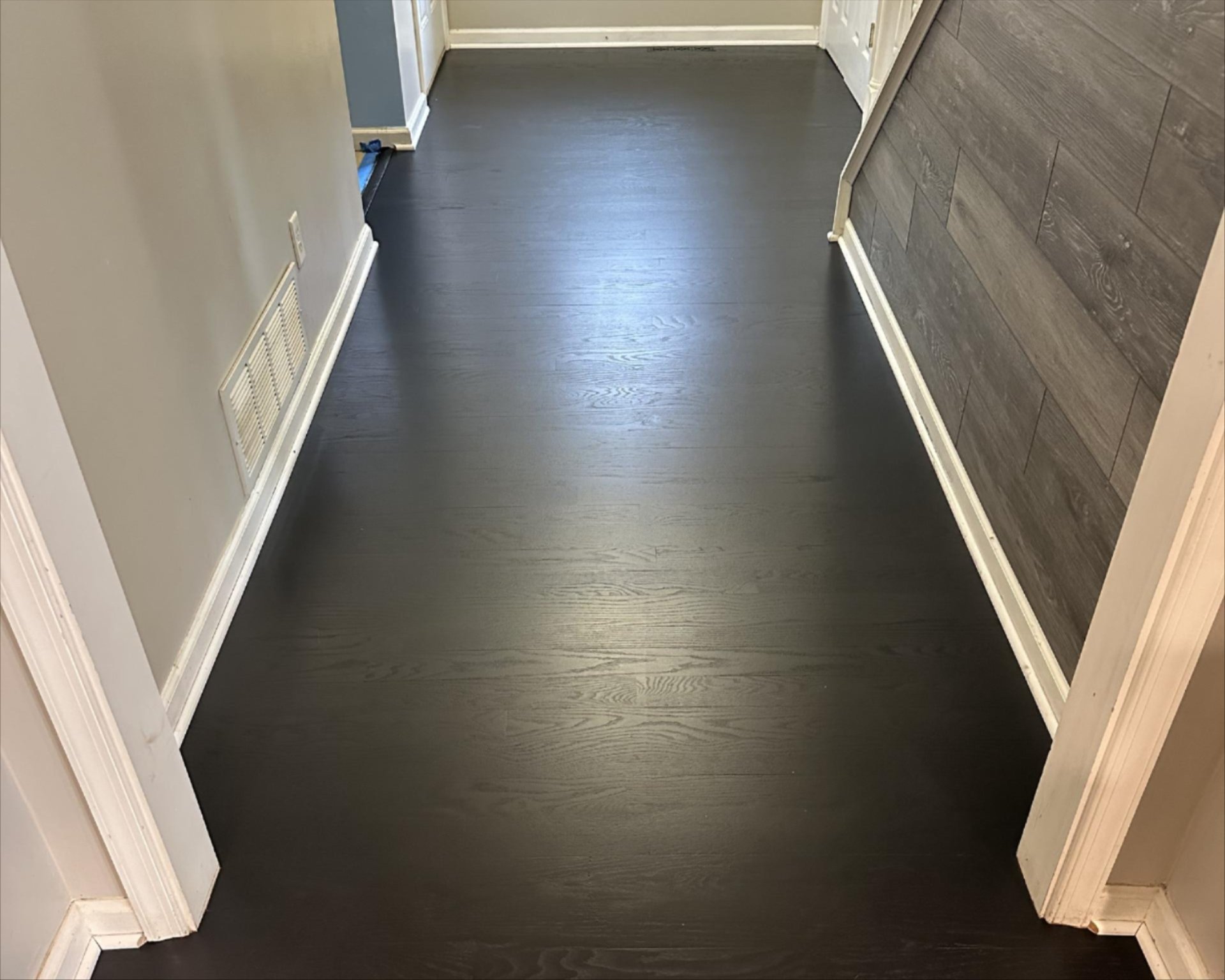 After flooring installation in Newark, DE