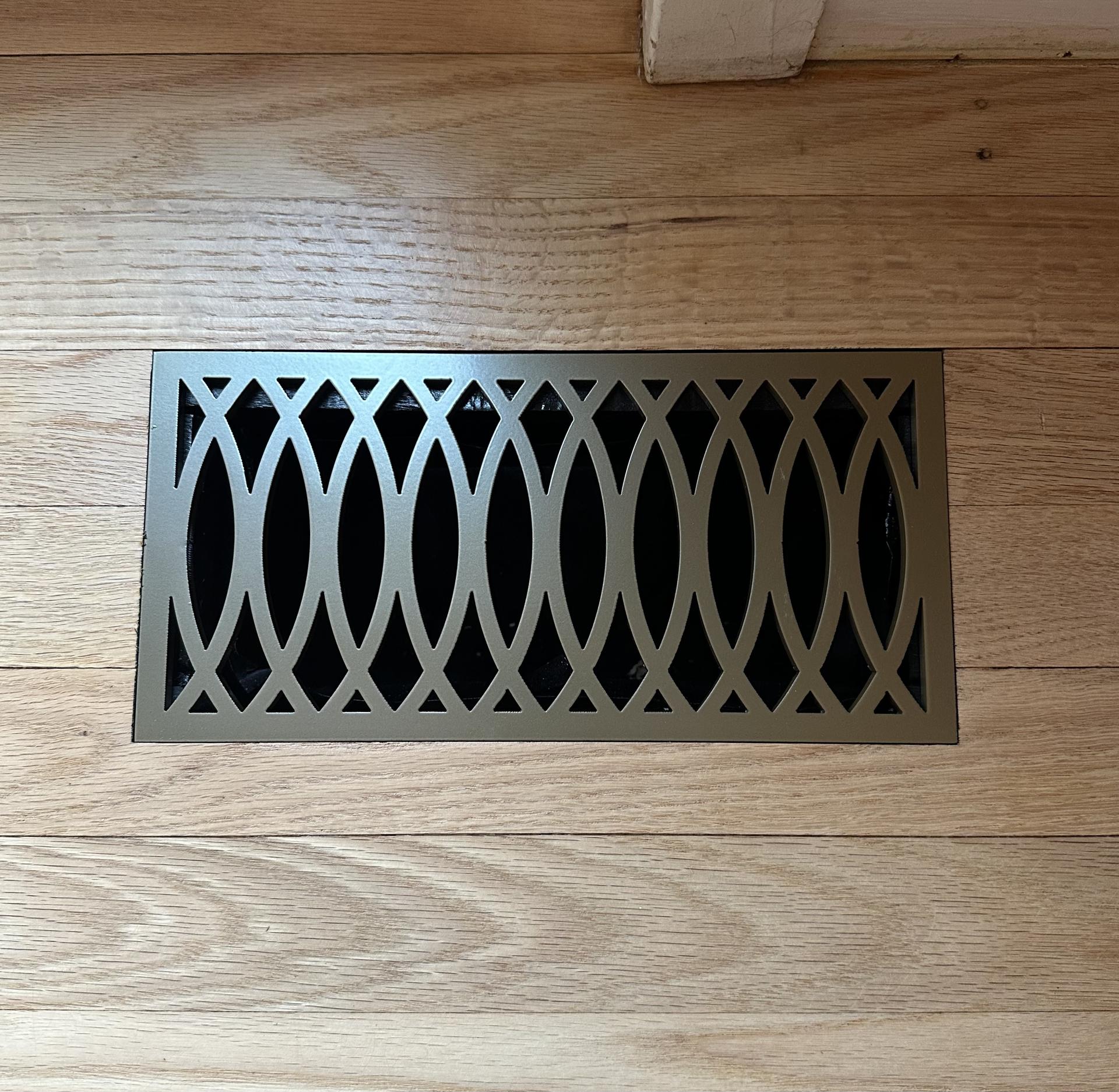 deocrative flush vents installed in Wilmington, DE