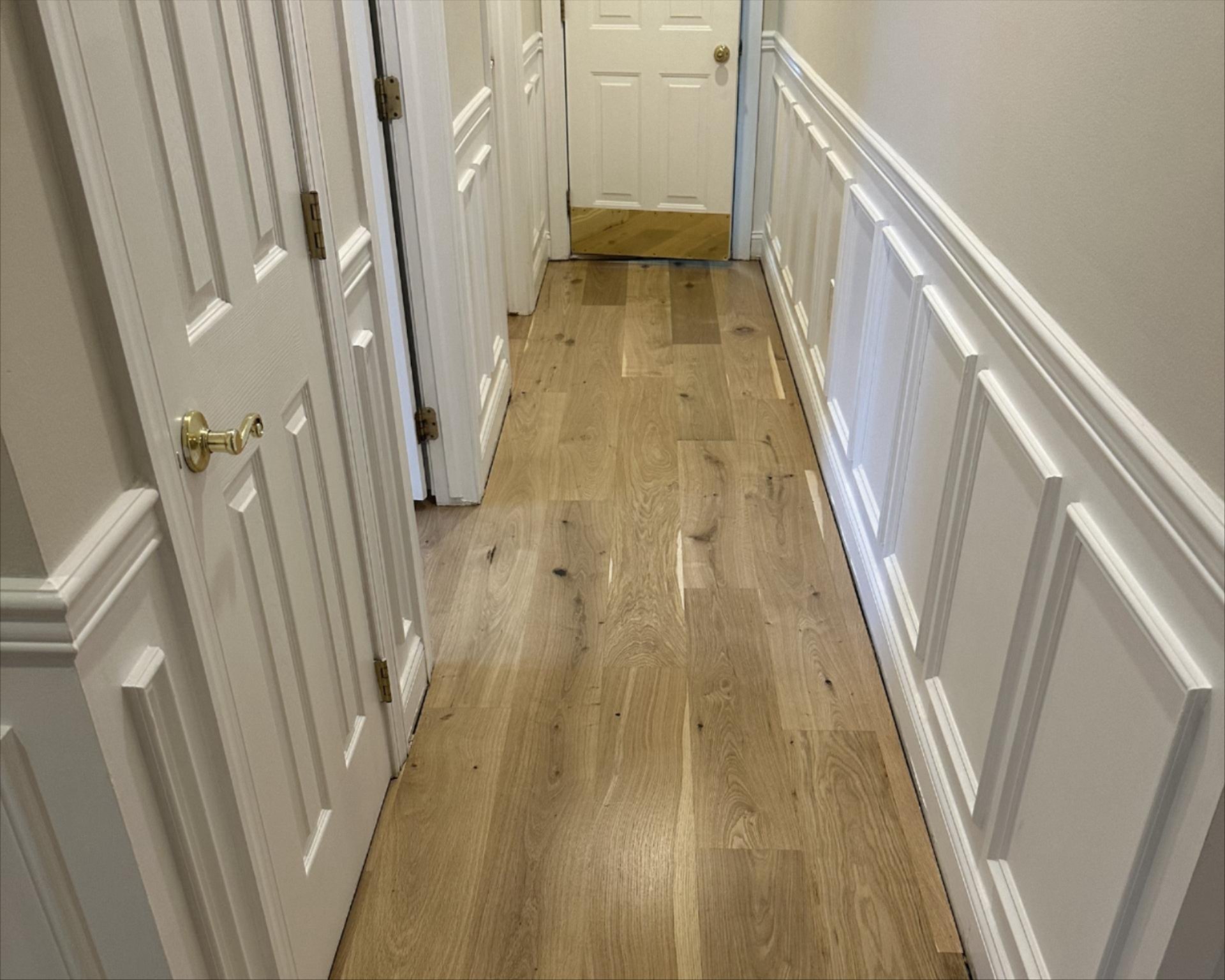 After floor installation in Chadds Ford, PA