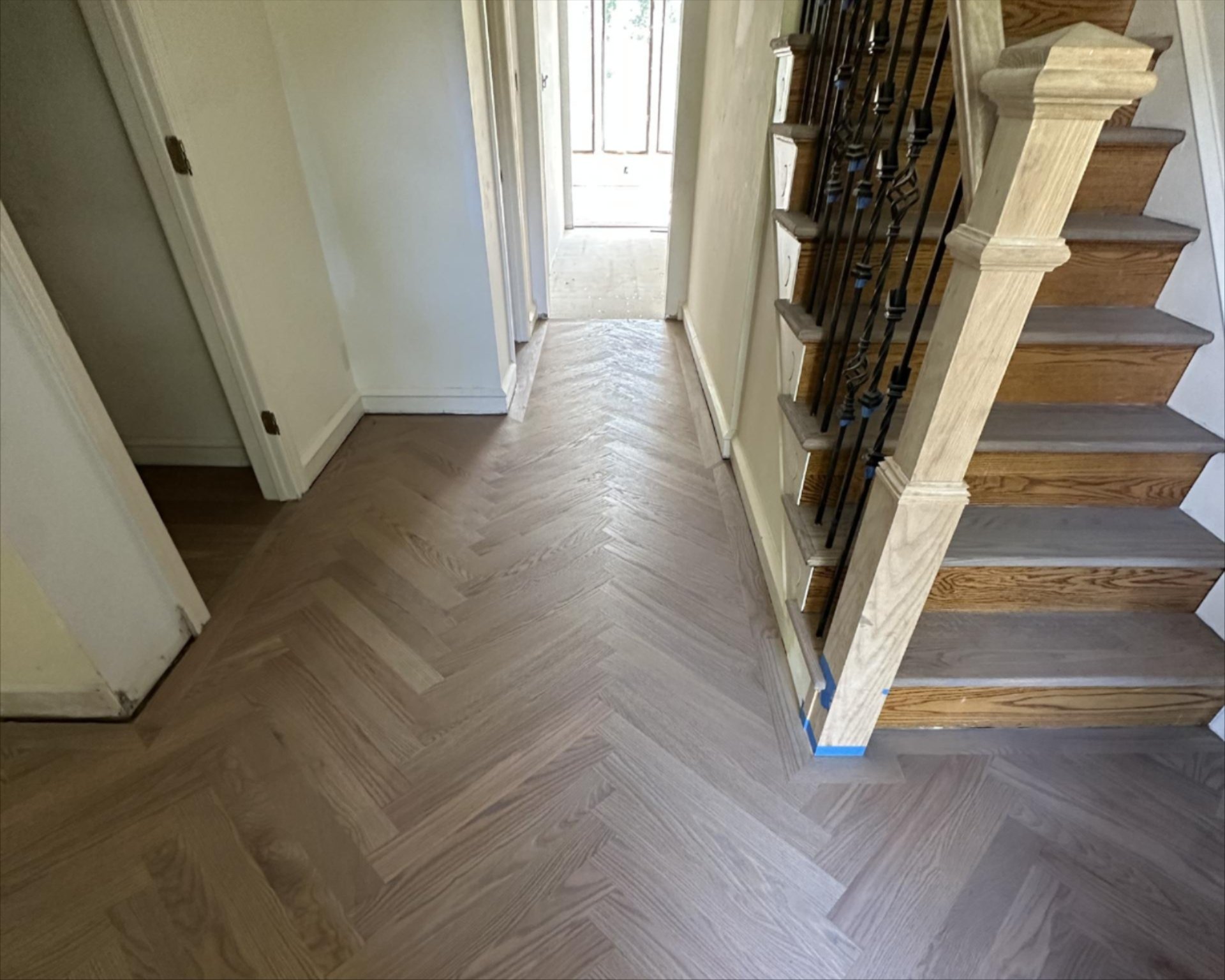 After flooring installation in Wilmington, DE