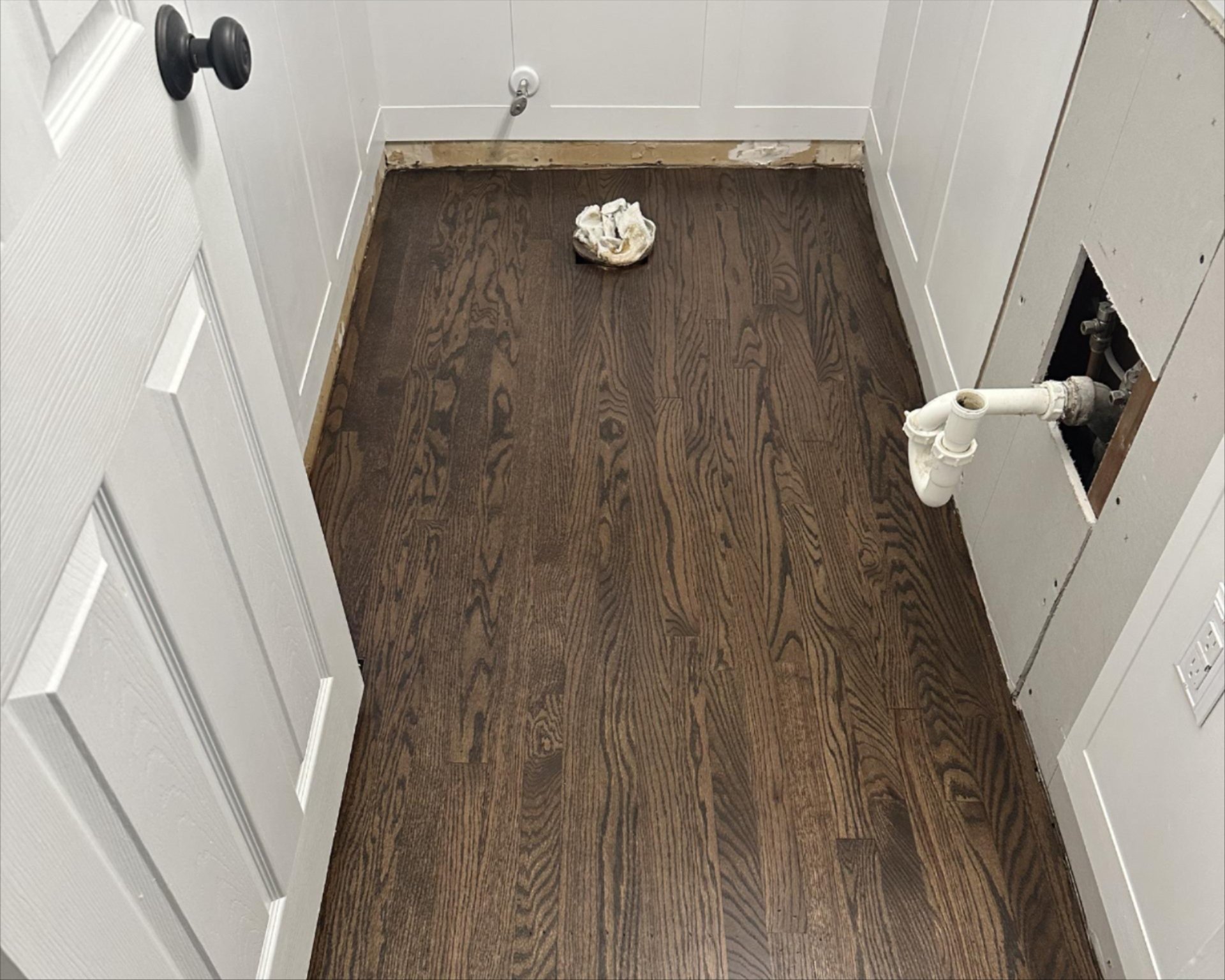 After flooring installation in Wilmington, DE
