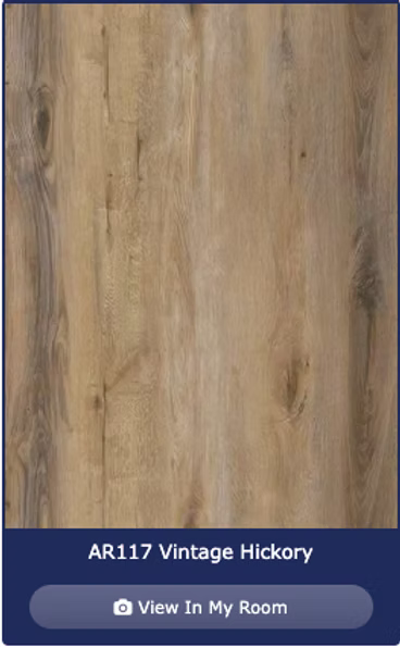 Vintage Hickory from the AR-Rigid Core Luxury Vinyl Collection of Vinyl Plank 4 Less