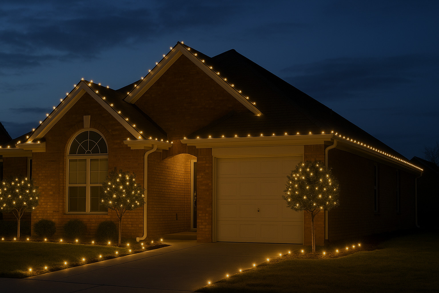 Hassle free holiday light installation in East Texas