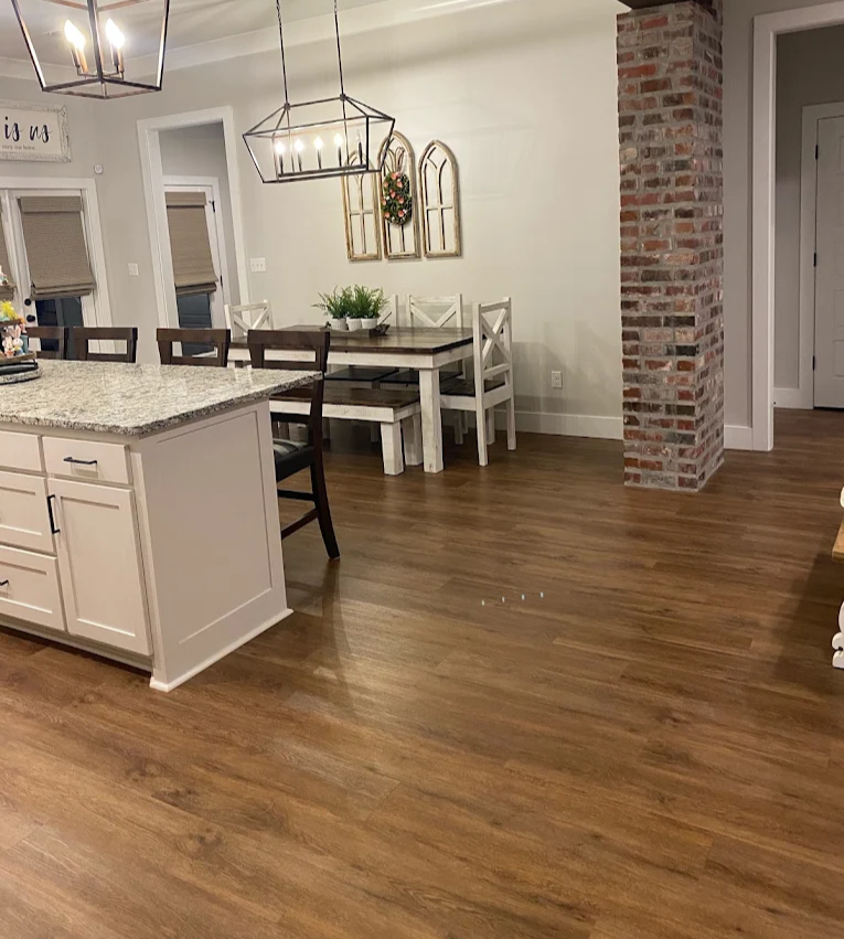Professionally installed luxury vinyl flooring in Metairie, LA Professionally installed luxury vinyl flooring in Metairie, LA