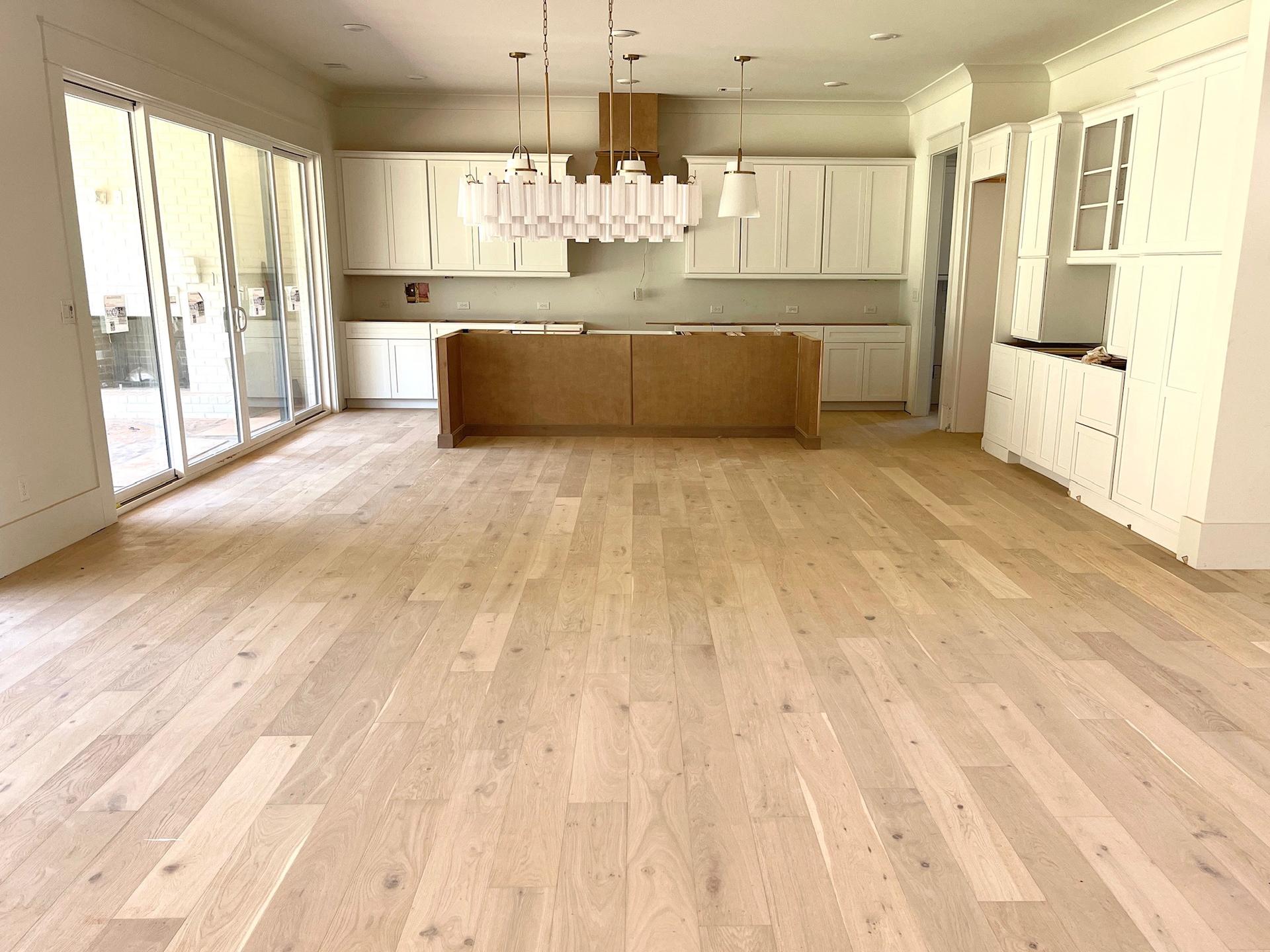 wide plank hardwood flooring in Cumming, GA