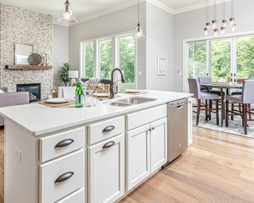 Laminate flooring for modern farmhouse style in Fredericksburg, VA