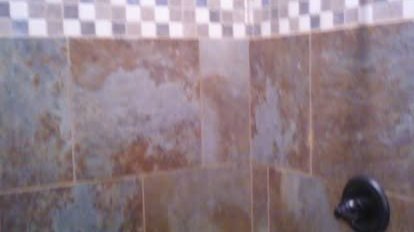 Shower tile installation by Quality Floors