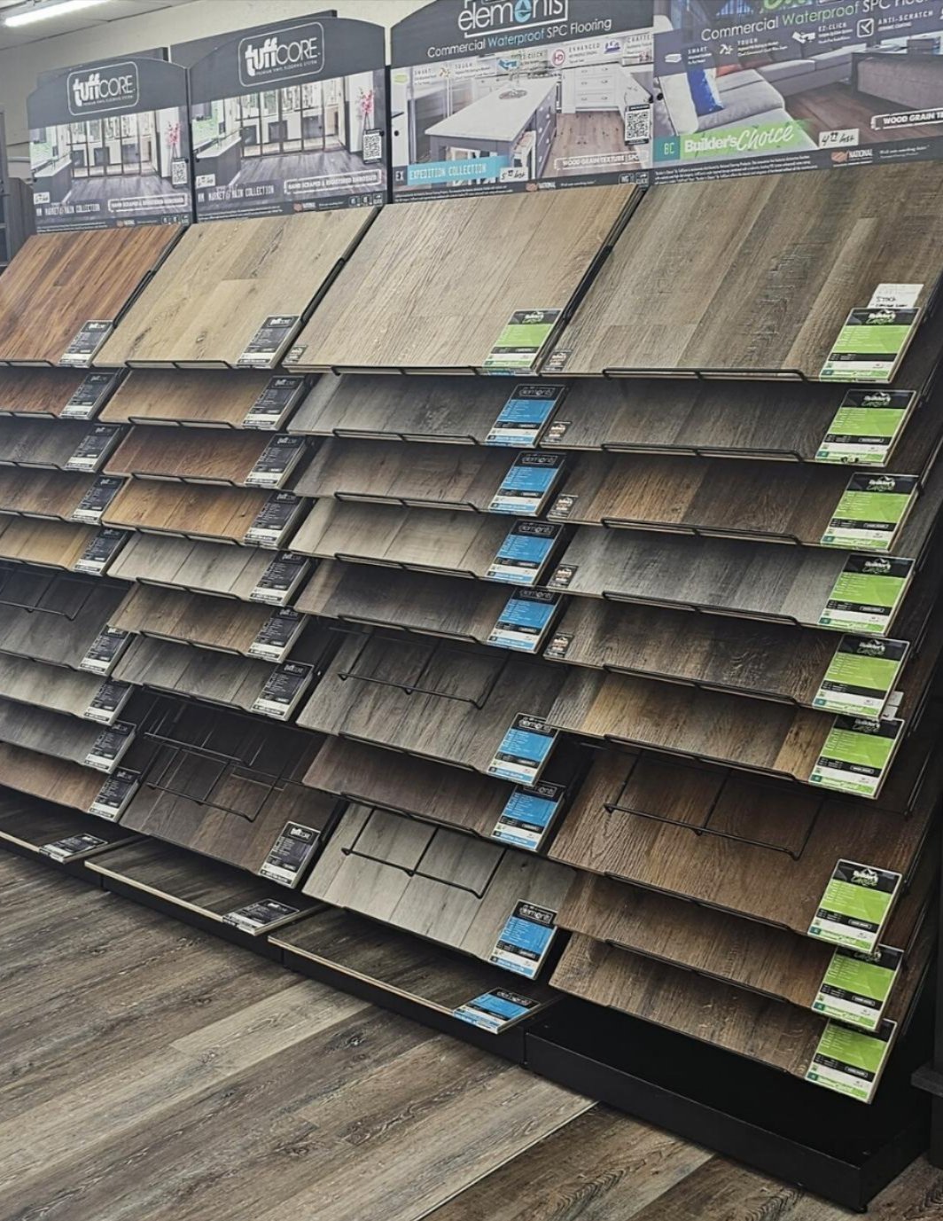  Quality Floors vinyl plank selection for residential and commercial spaces in Sallisaw, OK