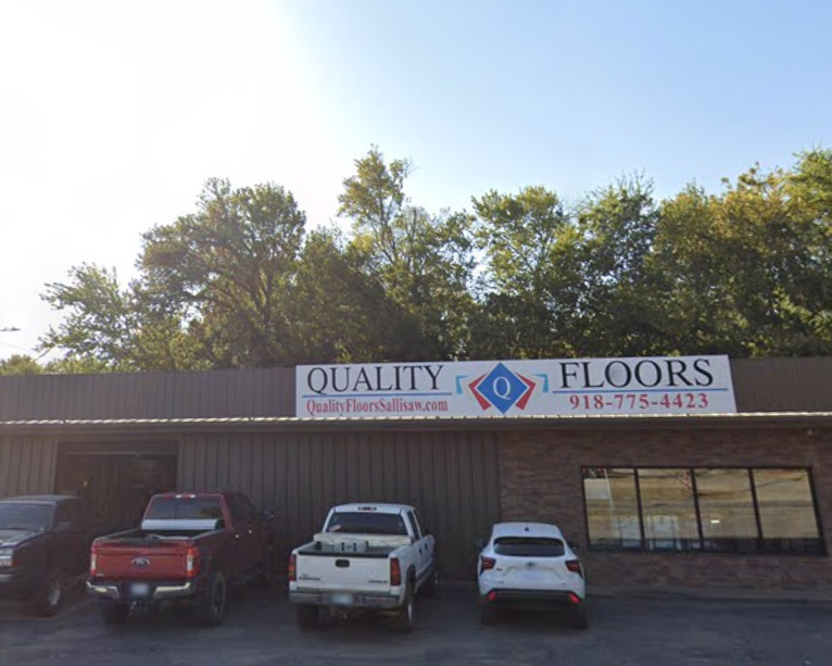Quality Floors showroom in Sallisaw OK, family-owned flooring company serving Eastern Oklahoma homeowners and businesses Quality Floors showroom in Sallisaw OK, family-owned flooring company serving Eastern Oklahoma homeowners and businesses