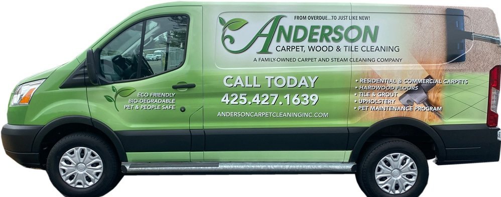 Professional carpet cleaning team at Anderson Carpet, Wood & Tile Cleaning—trusted, family-operated experts serving the Seattle area Professional carpet cleaning team at Anderson Carpet, Wood & Tile Cleaning—trusted, family-operated experts serving the Seattle area