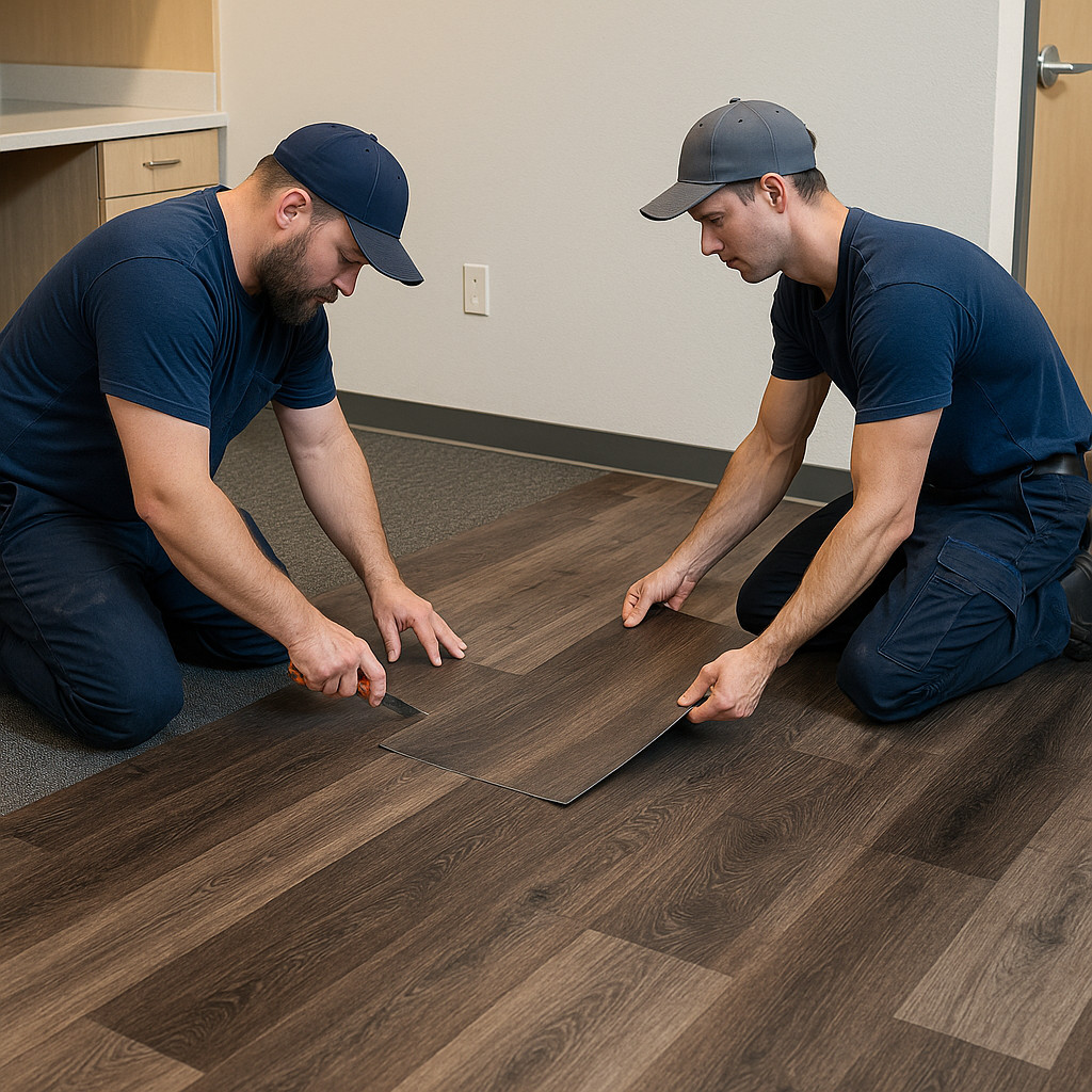 Luxury Vinyl installation services in Southeast Michigan